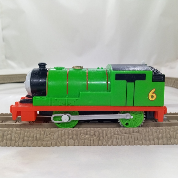 Percy Thomas and Friends Trackmaster Motorized Tank Engine 2013 Gullane - Picture 5 of 6